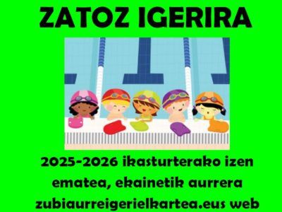 zatoz igerira irudia Zubiaurre IK